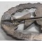 Erdkampfabzeichen mit Besitzzeugnis (Ground Assault Badge of the Luftwaffe with award document)