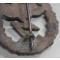 Erdkampfabzeichen mit Besitzzeugnis (Ground Assault Badge of the Luftwaffe with award document)