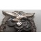 Erdkampfabzeichen mit Besitzzeugnis (Ground Assault Badge of the Luftwaffe with award document)