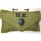 WWII US Army M1942 First Aid Kit Canvas Pouch w Carlisle Bandage