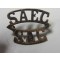 South African Education Corps, SAEC SAG , Bilingual shoulder title brass