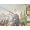 Groot wandplakette 1897 ter herinnering aan mijn diensttijd Huzaar