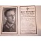 In Memoriam Karte/Death notice gefreiter Inf Regt Russland