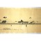 TEKENING Rotterdamse Voedseldropping boven de Rotte 1945 