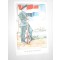 Prent briefkaart 1940 Mobilisatie "Op de Zee en aan den Wal"