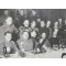 Foto militairen dineren Middelburg 09-12-1918