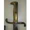 German Seitengewehr M1871 Bayonet 18 1/4 inch single edged blade with large fuller