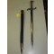 German Seitengewehr M1871 Bayonet 18 1/4 inch single edged blade with large fuller