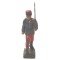 Lineol French Poilu/soldier WW1 marching with rifle