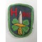 Mouwschild H Brigade (stof)