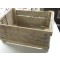 Wooden transport crate Welfare bisquits M of F