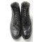 	 British Officers Black Ankle Boots