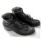 	 British Officers Black Ankle Boots