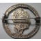 Zilveren broche, uitgezaagde gulden 1940