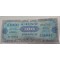 GEALLIEERD INVASIEGELD FRANKRIJK BILJET 100 FRANCS SERIE 1944  AFMETING 66X155MM