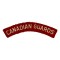 Shoulder title Canadian Guards 1953