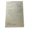 Brief 1943 Gew Arb Bureau Amersfoort