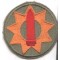 Sleeve patch 9th Coastal Artillery