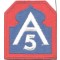 Sleevebadge 5th Army