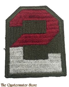 Mouwembleem 2nd army  (Sleeve patch 2nd army green backing)