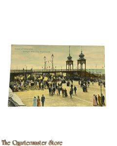 Ansichtkaart 1932 Scheveningen Koningin Wilhelmina Wandelhoofd