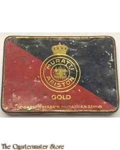 Zigaretten dose Muratti Ariston Gold (Tin Cigarettes Muratti Ariston Gold)