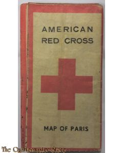 US Red Cross Map of Paris 1944
