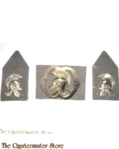 Baret embleem en kraag Regiment Genie