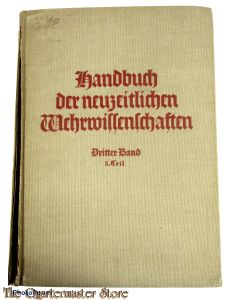 Book - Handbuch der Neuzeitlichen Wehrwissenschaften Berlin 1939, die Luftwaffe 2er Teil