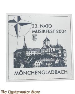 Keramische wand tegel 23 NATO Musikfest 2004 Mönchengladbach 