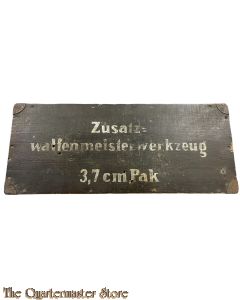 Kiste Zusatz-Waffenmeisterwerkzeug 3,7cm PAK.  (German Waffenmeisterwerkzeug Chest PAK 3,7)