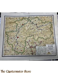 Landkarte kreis Olpe 1934