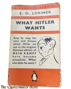What Hitler wants  1939