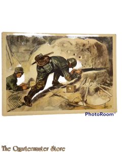 Postkarte militair 40-45 Pioniere legen Sprengladungen