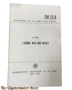 Manual FM 23-8 US Rifle 7.62mm , M14 and M14E2