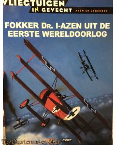 Fokker Dr.I azen uit de eerste wereldoorlog (Vliegtuigen in gevecht)