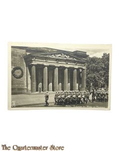 Postkarte 40-45 Berlin, Aufziehen der Wache am Ehrenmal