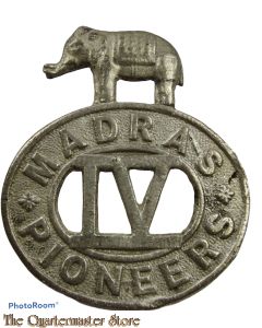 Cap badge Madras Pioneers