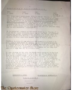Aankondiging 1943  Oosthoek , Scholtens en zoon Academische Boekhandel Groningen 