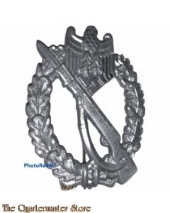 Infanterie Sturm Abzeichen silver  (Infantry Assault badge in silver) rare model 