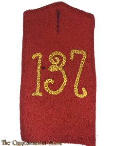 Schulterklappe 137 Bavarian Korps 12. Koniglich Bayerische Division