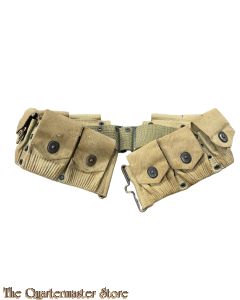 US M-1910 Mills woven Infantry Belt (10 pocket)