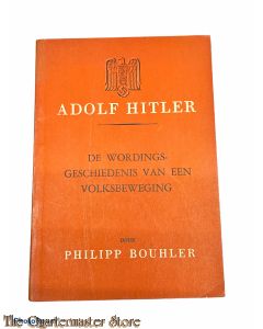 Brochure NSB ;  Adolf Hitler: de wordingsgeschiedenis van een volksbeweging - 1942