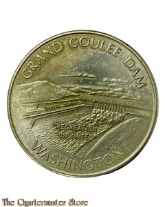 1974 Grand Coulee Dam, Washington One dollar token 