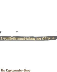 Mützenband 3 Schiffsstammabteilung der Ostsee .3 (Captally 3 Schiffsstammabteilung der Ostsee .3)