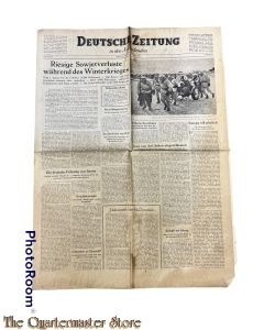 Deutsche Zeitung in den Niederlanden no 260 Montag 23 Februar 1942