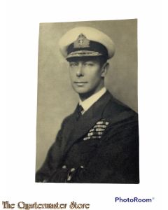 Postcard  His Majesty the King sitting 1944-45