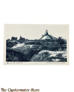 Postcard 1914-18 Suippes, Monument de Navarin et les trenches