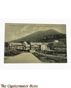 Feld Postkarte 1914-18 Der Donon bei Schrmeck, der von Deutschen Truppen ersturmt wurde