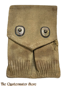 Tas 2 magazijnen Mills woven, Colt M1911 WW1  (Pouch 2 clips Colt M1911 WW1 by Mills woven )
